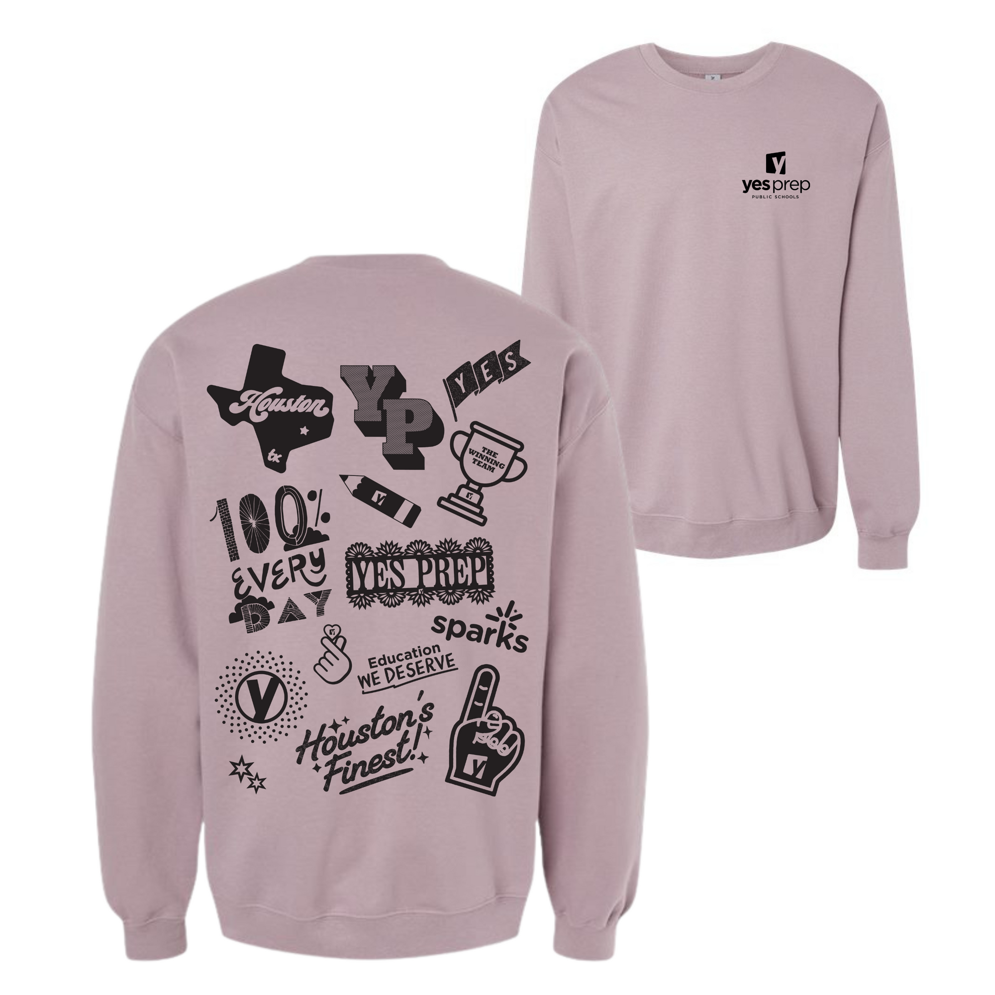 YES Sticker Kick-Off Sweatshirt