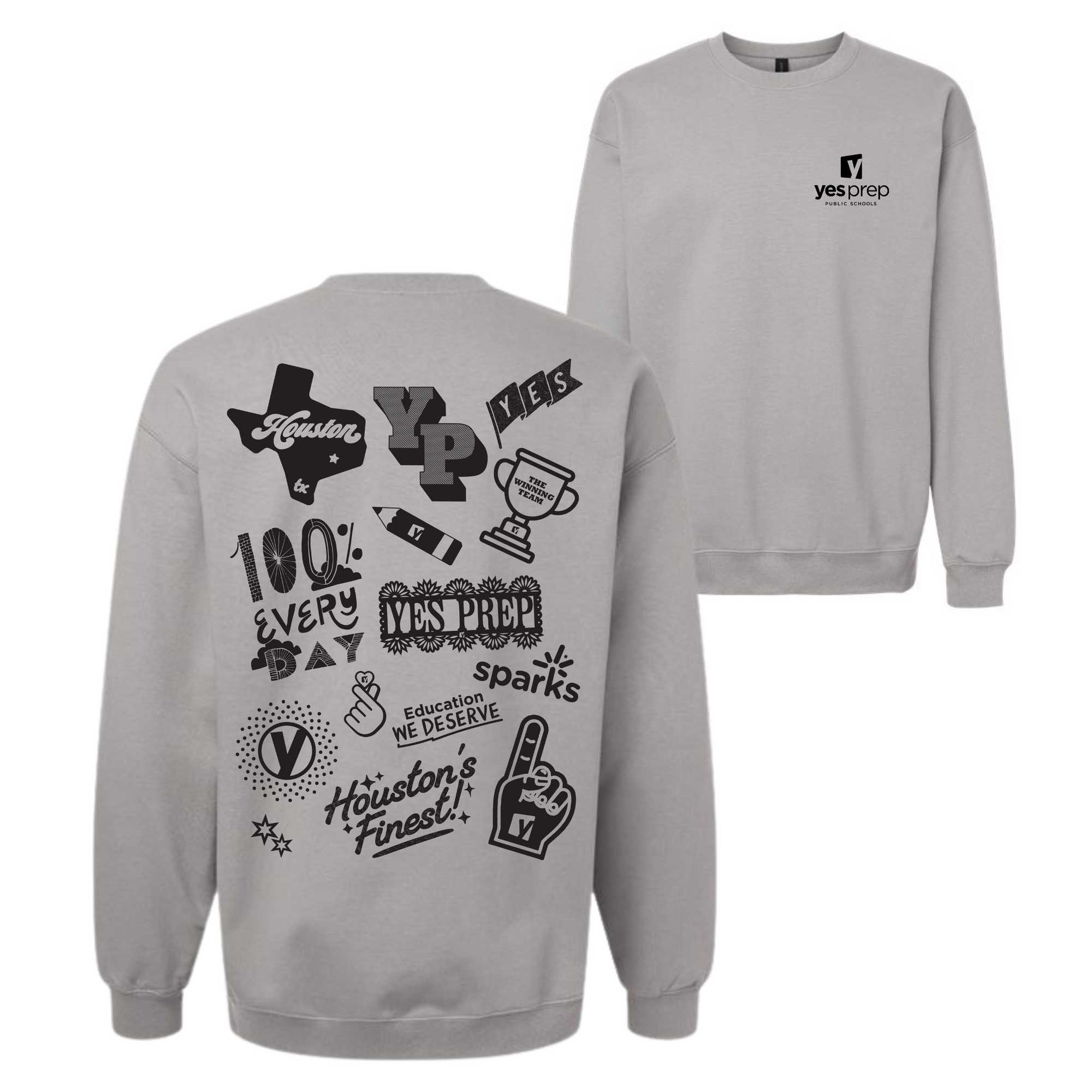 YES Sticker Kick-Off Sweatshirt