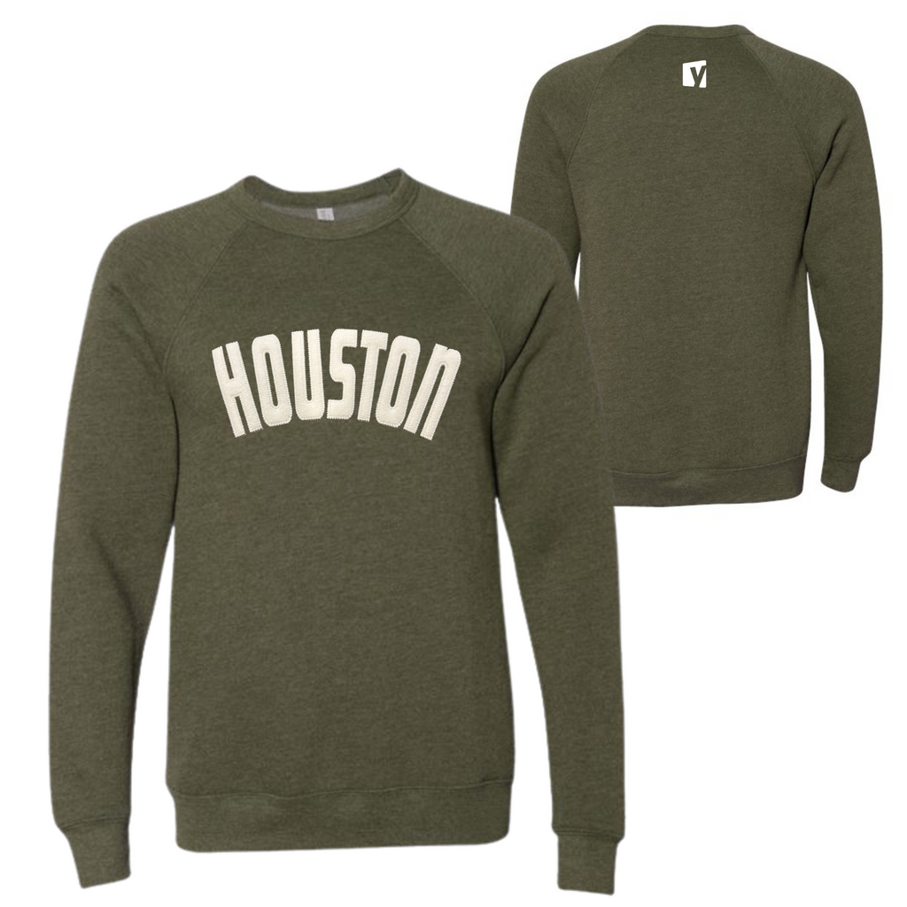 HOUSTON Appliqué Crewneck