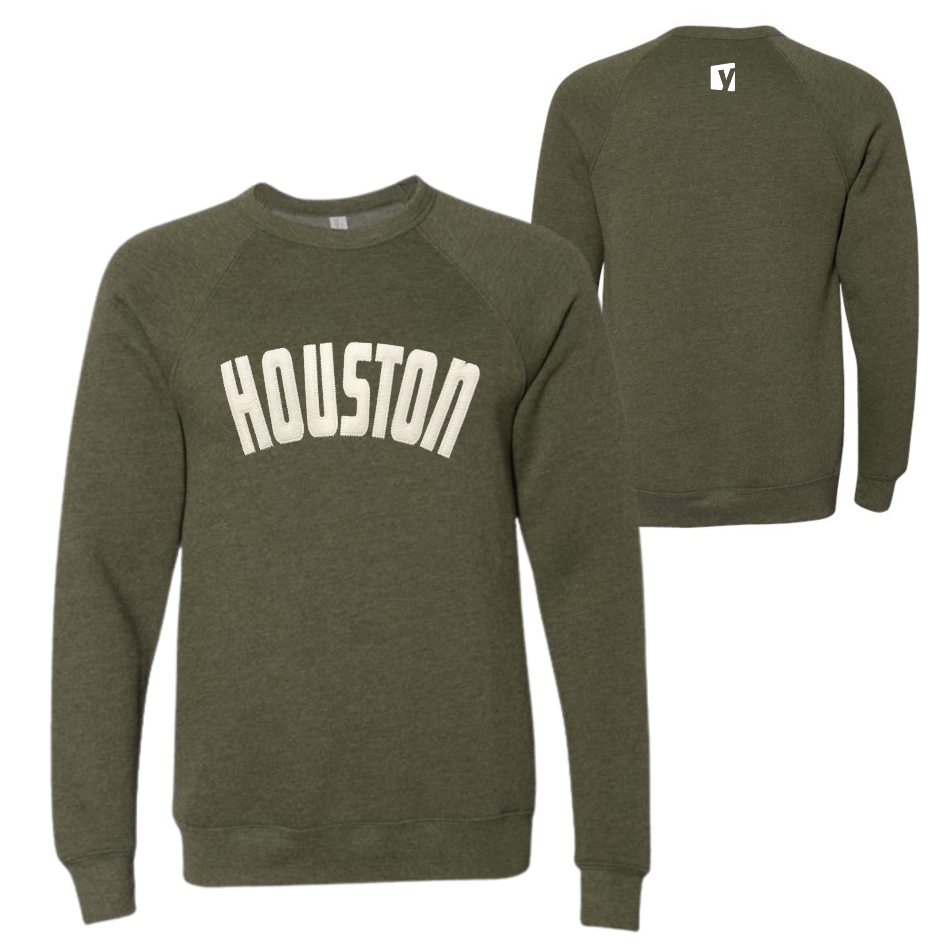 HOUSTON Appliqué Crewneck