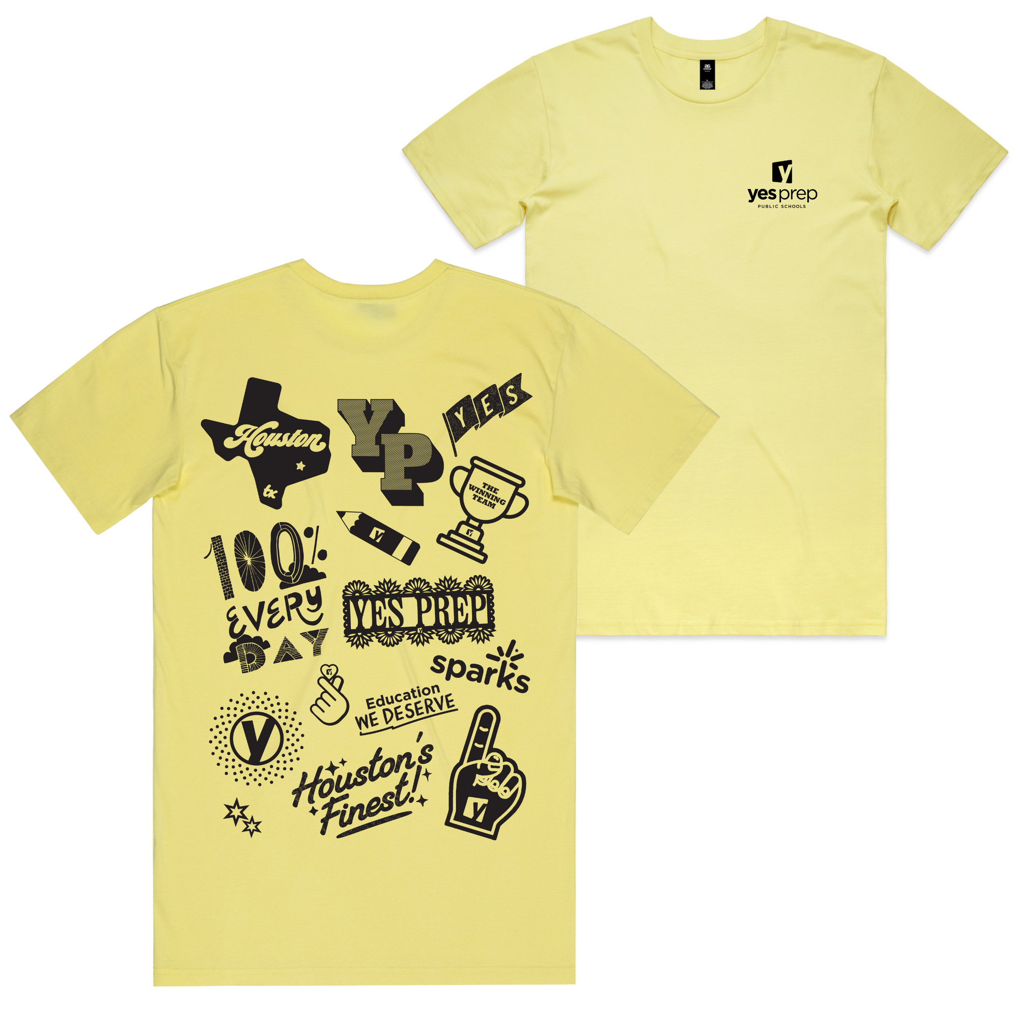 YES Sticker Kick-Off T-Shirt