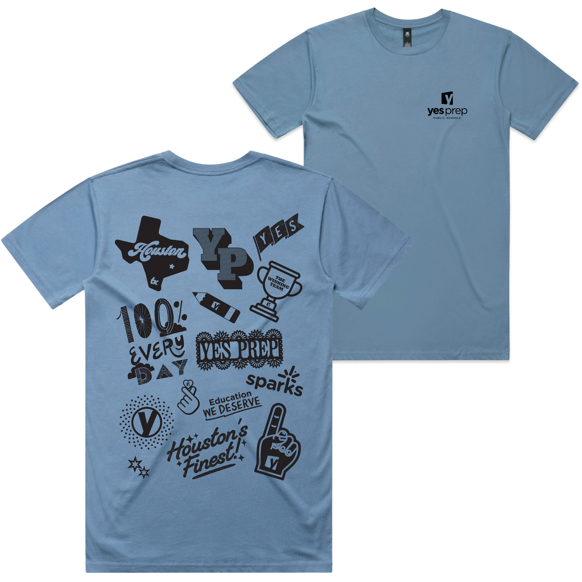 YES Sticker Kick-Off T-Shirt