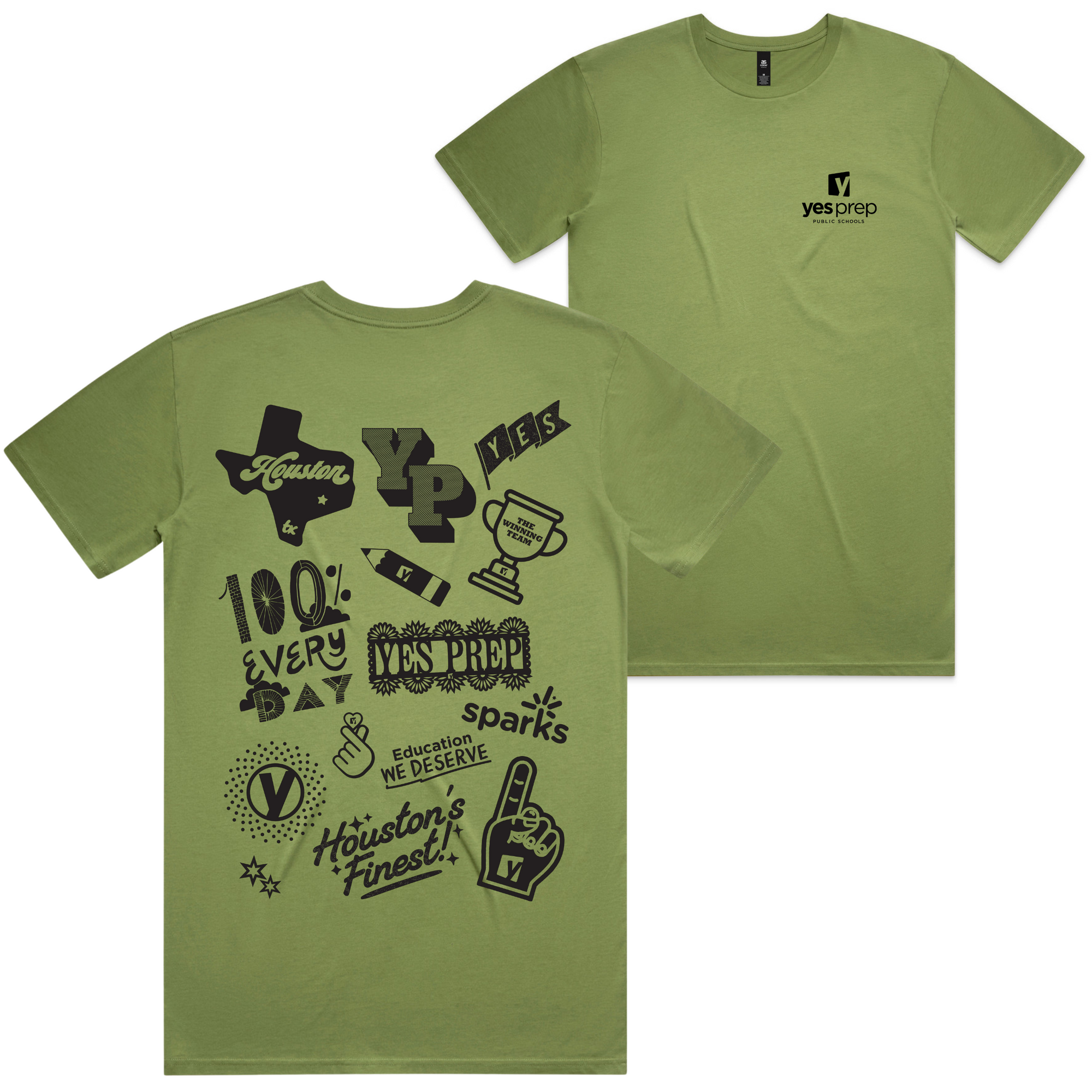 YES Sticker Kick-Off T-Shirt