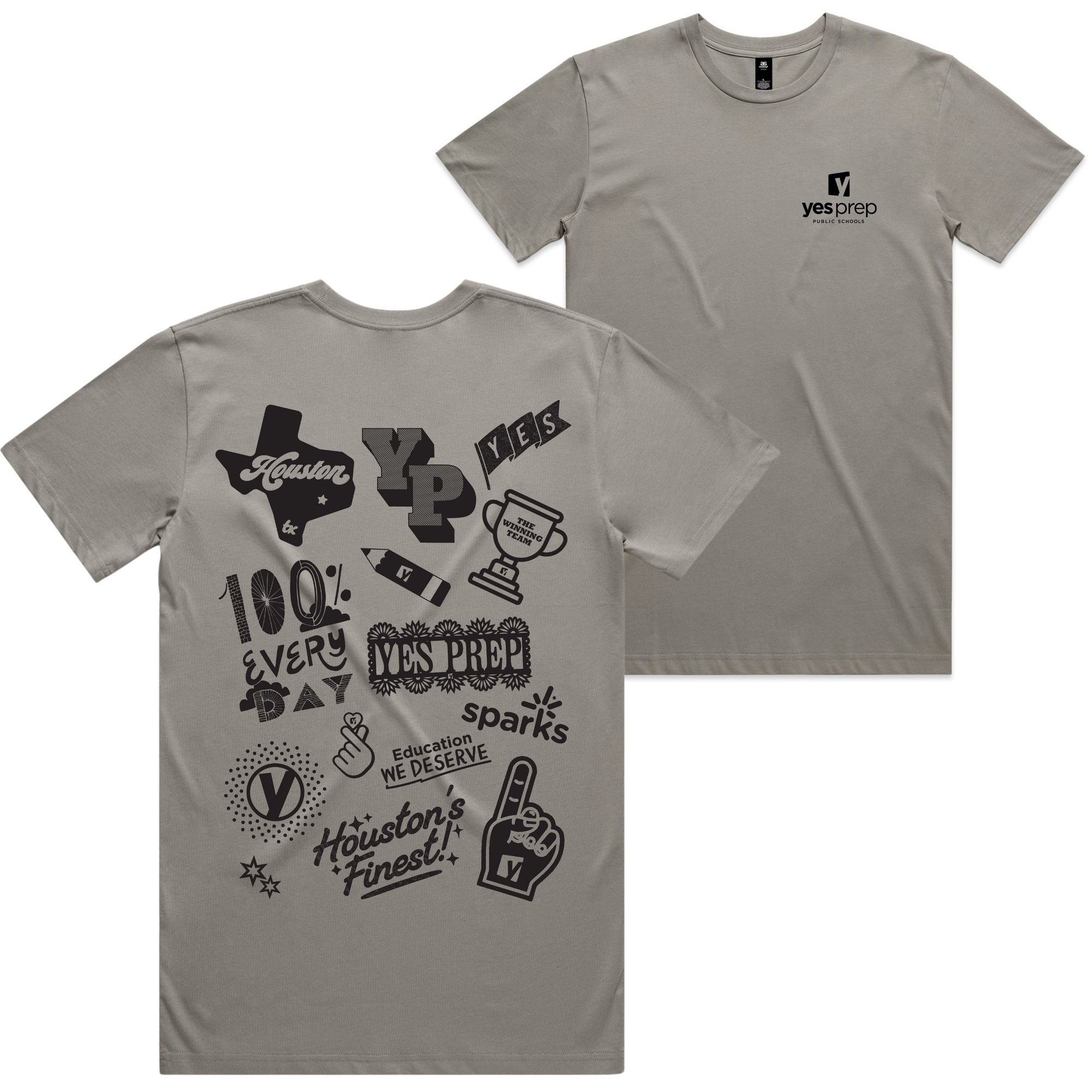 YES Sticker Kick-Off T-Shirt