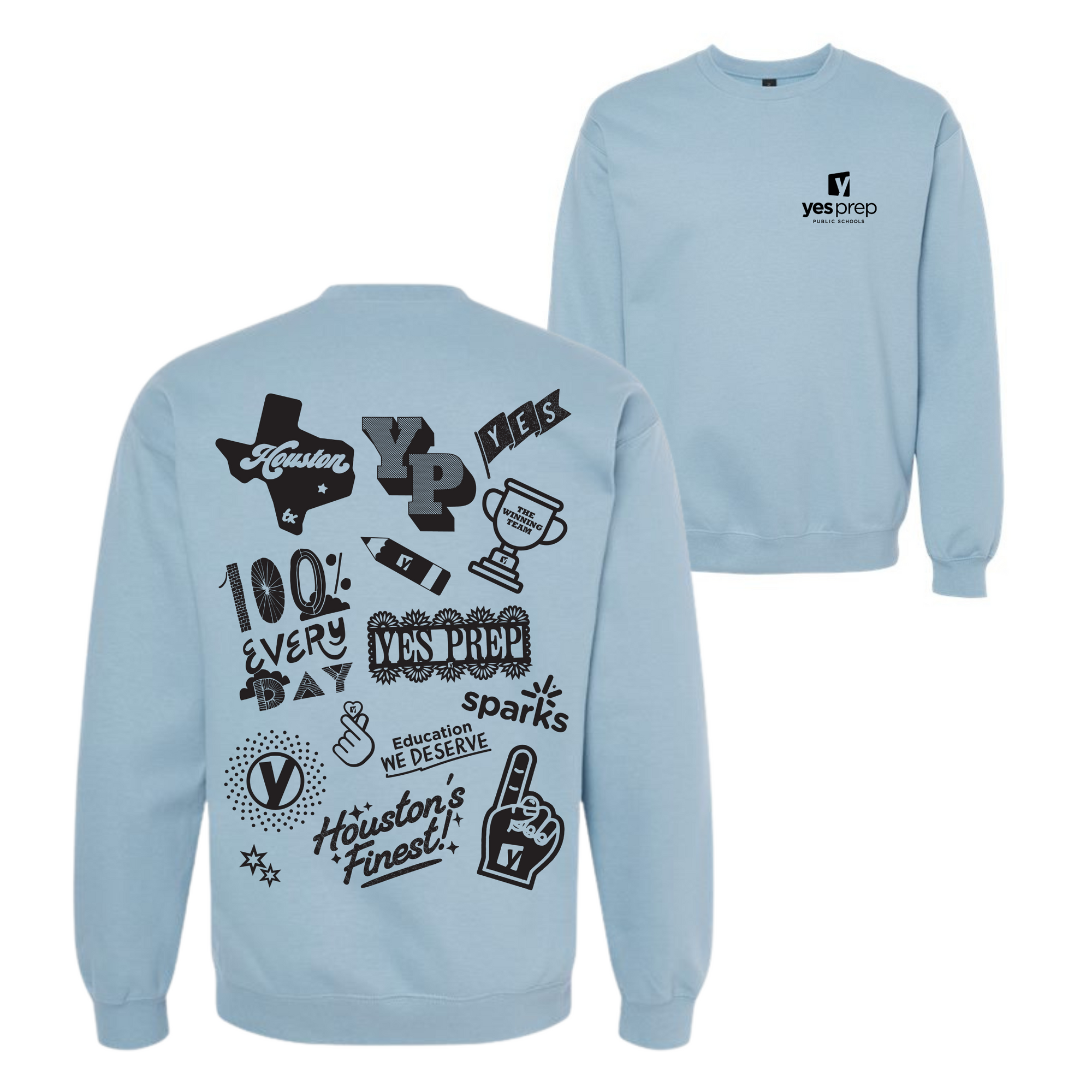 YES Sticker Kick-Off Sweatshirt